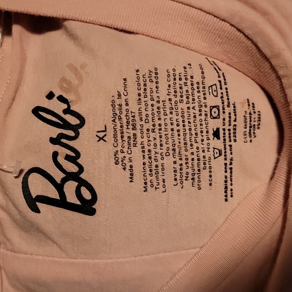 Barbie Crop Top in Dusty Pink - Picture 3 of 3